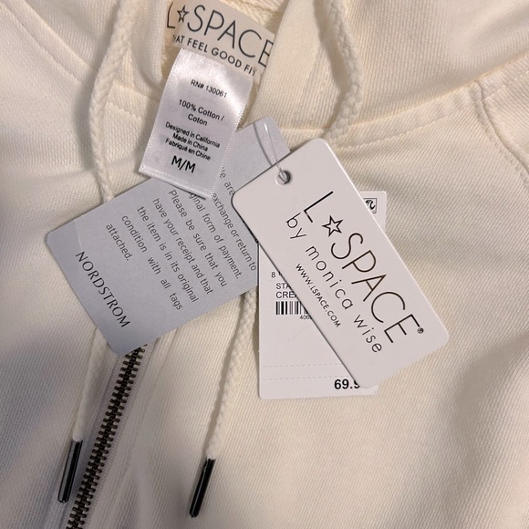 NWT Nordstrom Cream Romper - Picture 4 of 4